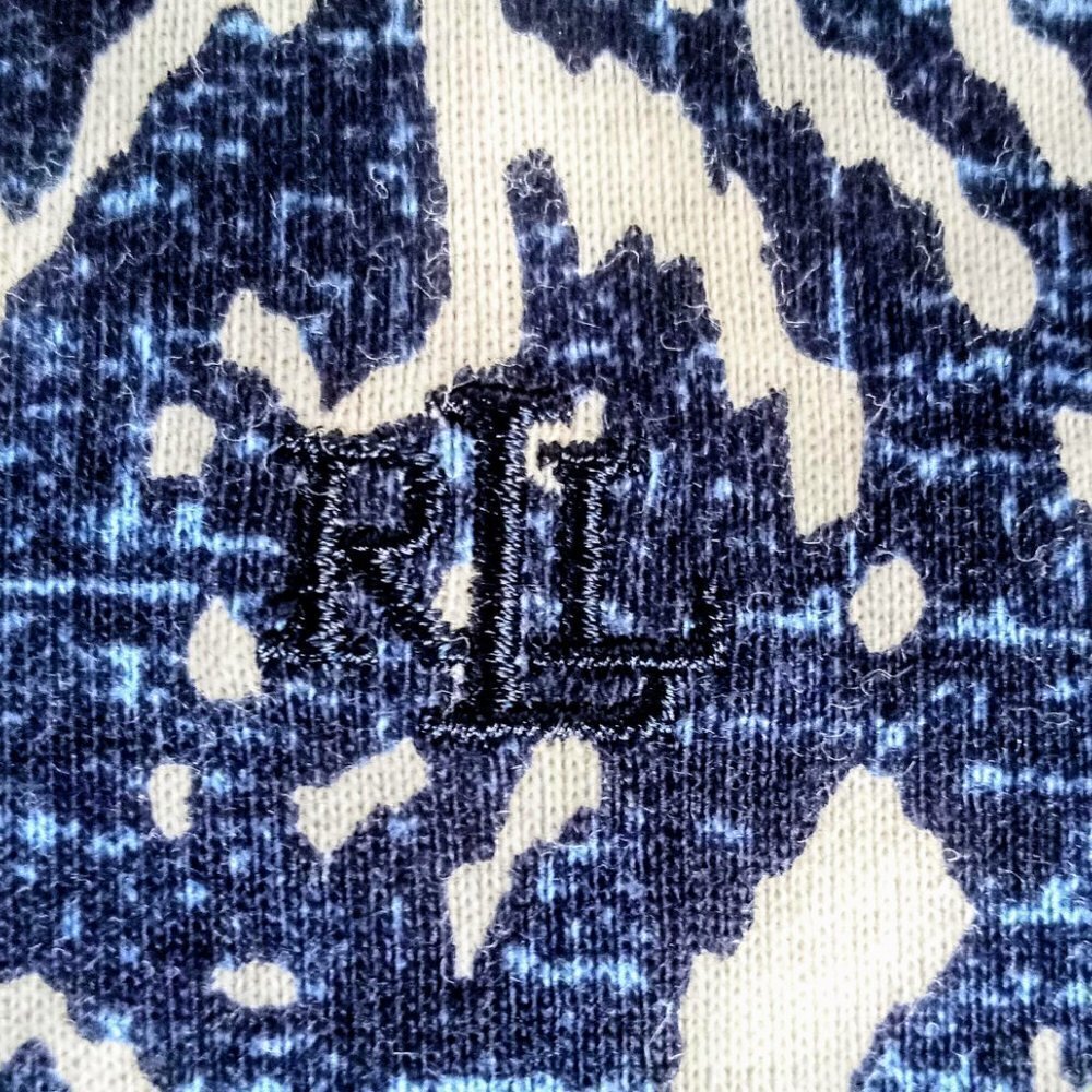 Lauren Ralph Lauren Monogram Cotton Print Tee - Picture 4 of 6